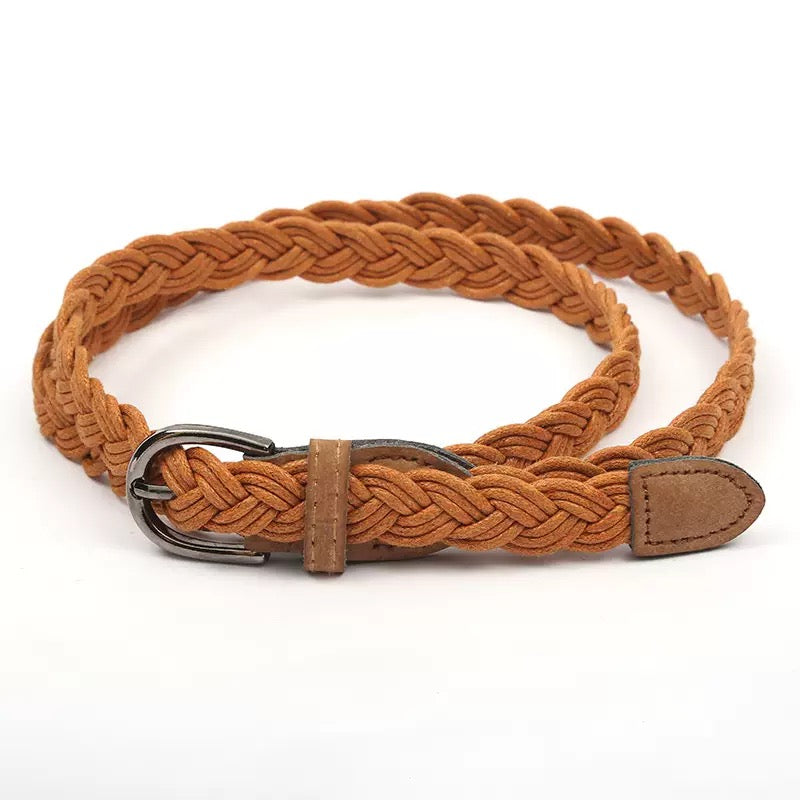 The Archer Belt | Hand-Woven Leather | Minimalist Definition