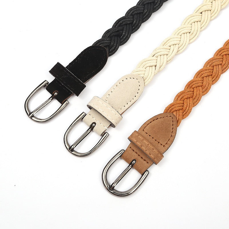 The Archer Belt | Hand-Woven Leather | Minimalist Definition