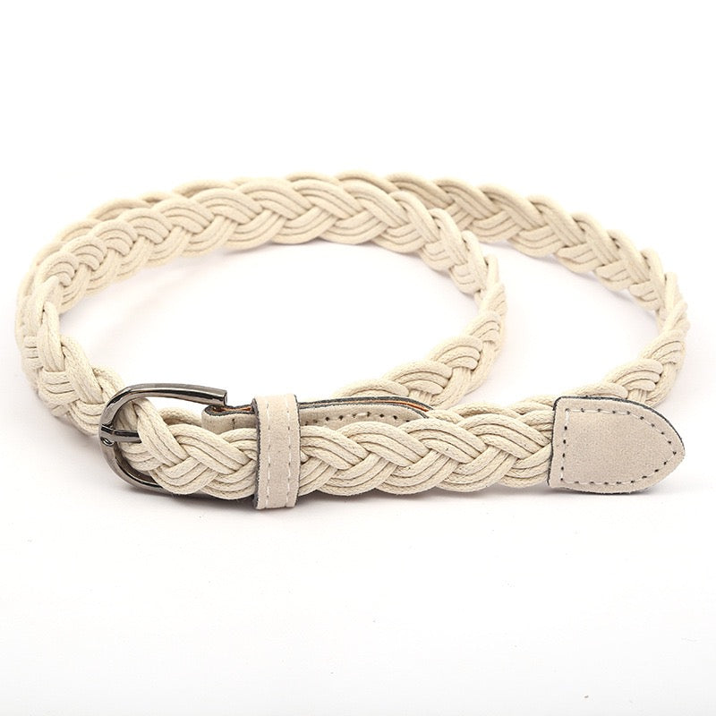 The Archer Belt | Hand-Woven Leather | Minimalist Definition