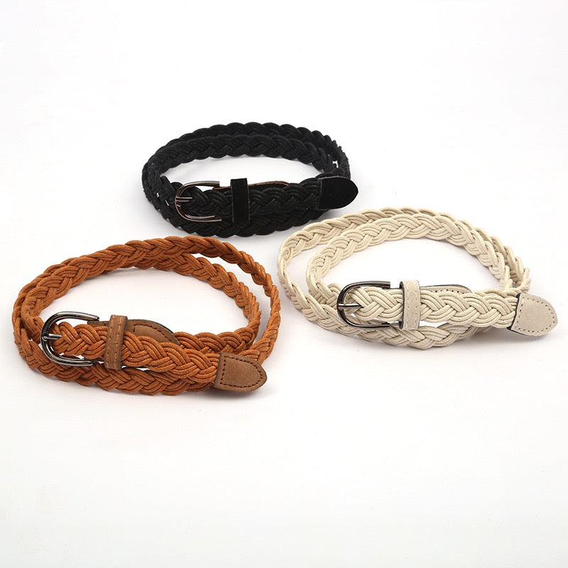 The Archer Belt | Hand-Woven Leather | Minimalist Definition