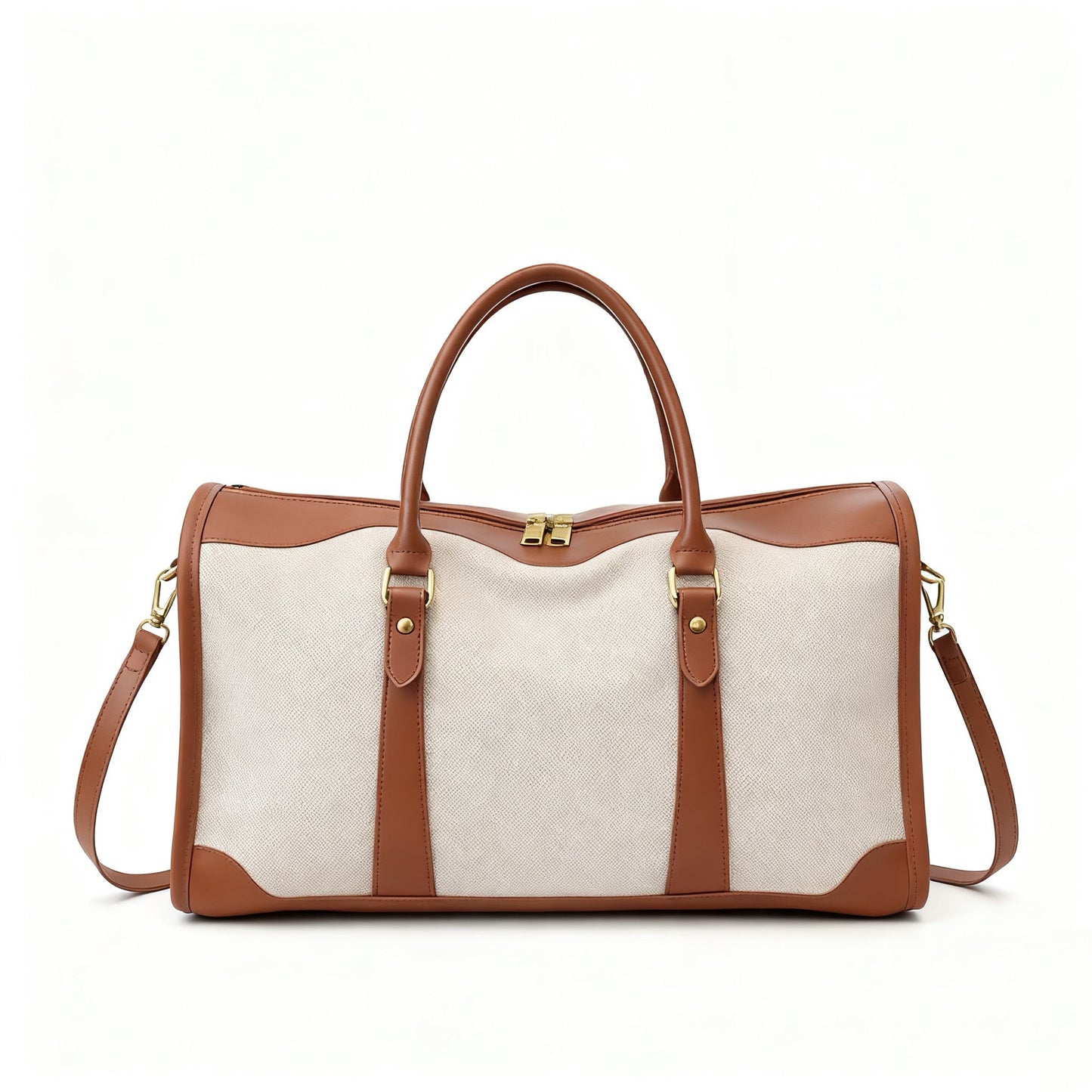 The Voyageur Duffle | Premium Canvas & Leather | Global Weekender