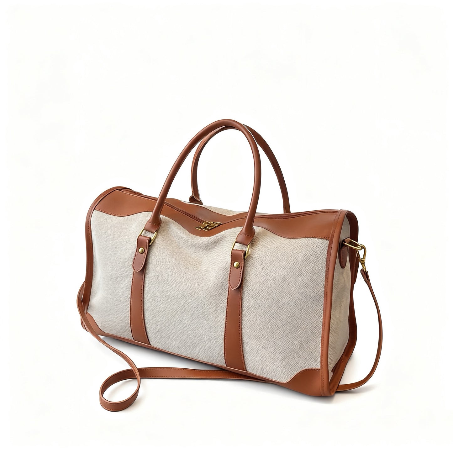 The Voyageur Duffle | Premium Canvas & Leather | Global Weekender