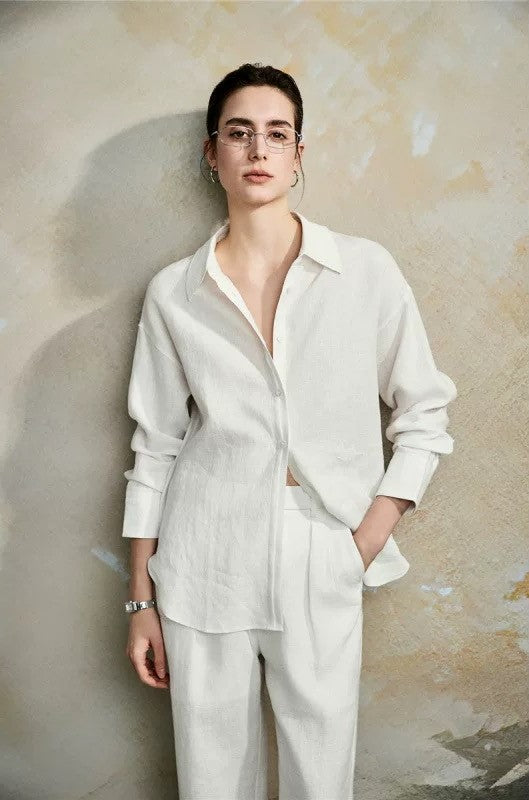 The Pure Linen Shirt | Relaxed Fit & Breathable | Vivelune