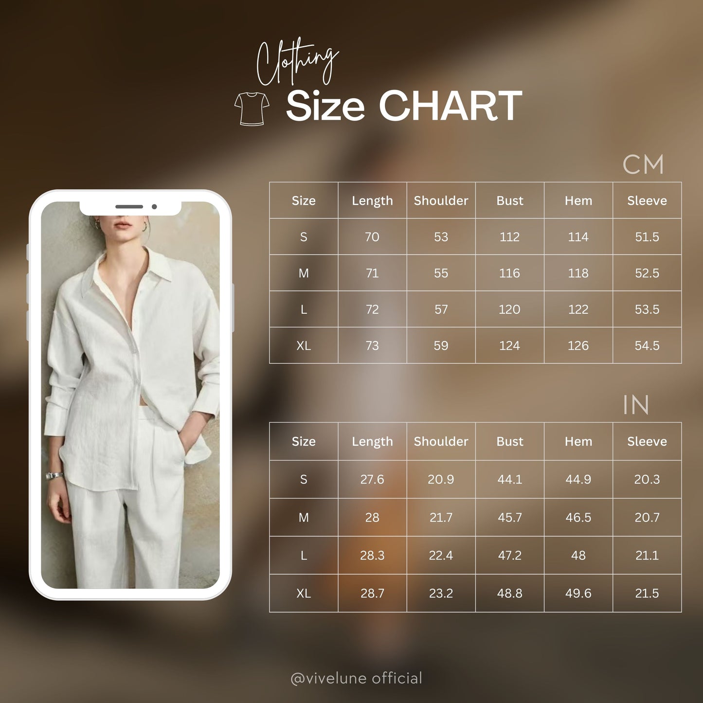 The Pure Linen Shirt | Relaxed Fit & Breathable | Vivelune