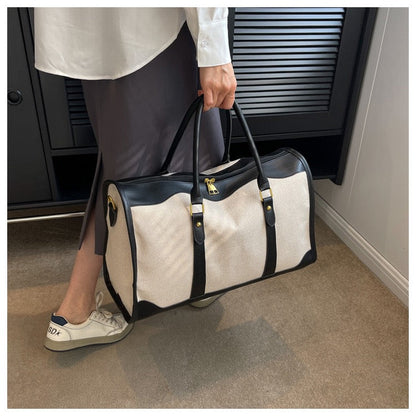 The Voyageur Duffle | Premium Canvas & Leather | Global Weekender