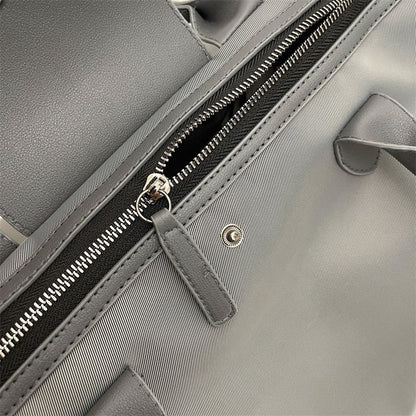 The Commuter Tote | Lightweight Nylon Barrel Bag | Effortlessly Global
