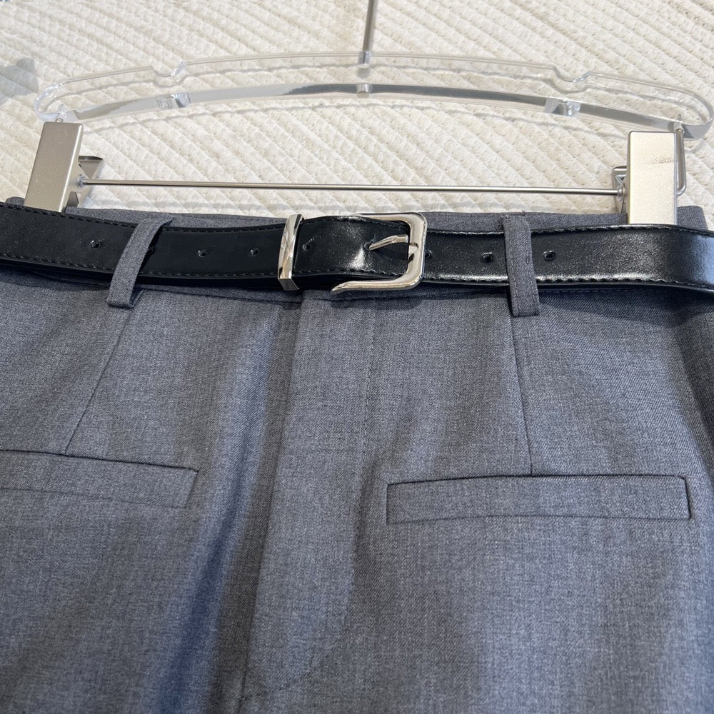 The Versatility Midi Skirt | Elegant High-Waisted Skirt with Slit