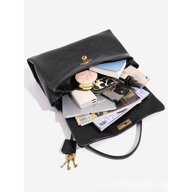 The Metropolitan Clutch | Structured Envelope Bag | Crossbody Tote