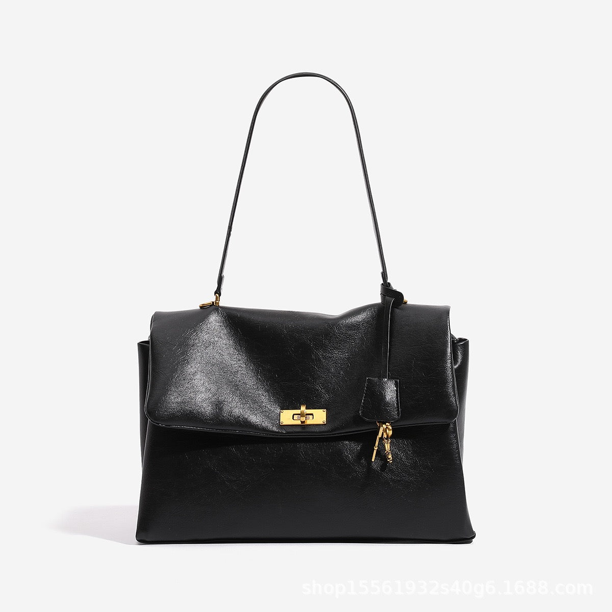 Metropolitan Envelope Bag | Vintage-Inspired Leather Tote