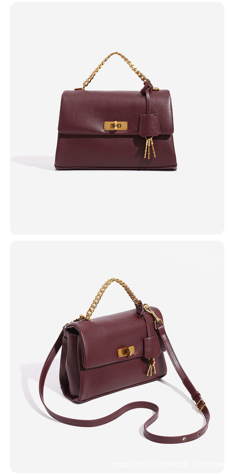Metropolitan Envelope Bag | Vintage-Inspired Leather Tote
