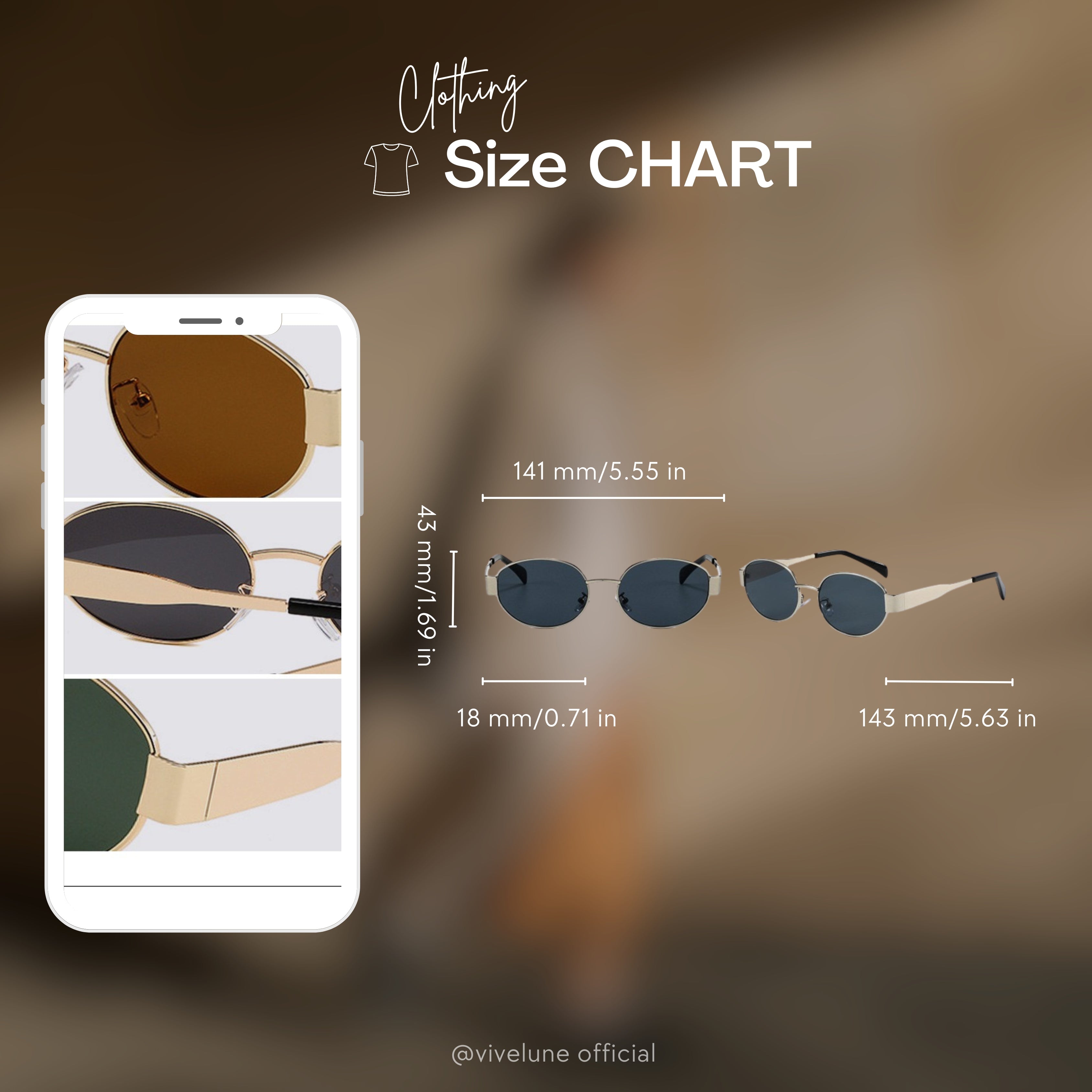 Retro Oval Metal Sunglasses | UV400 Protection | Lightweight Luxury