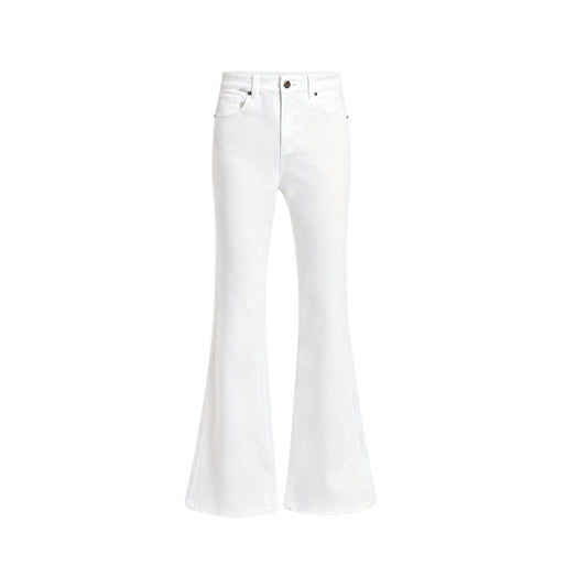 The Lunar Trousers | Wide-Leg White Pants | Effortless Elegance