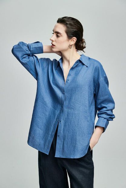 The Pure Linen Shirt | Relaxed Fit & Breathable | Vivelune