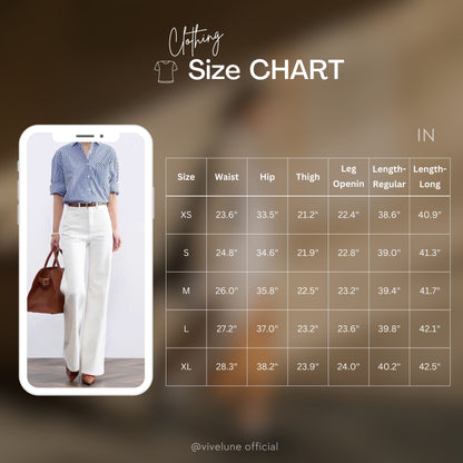 The Lunar Trousers | Wide-Leg White Pants | Effortless Elegance
